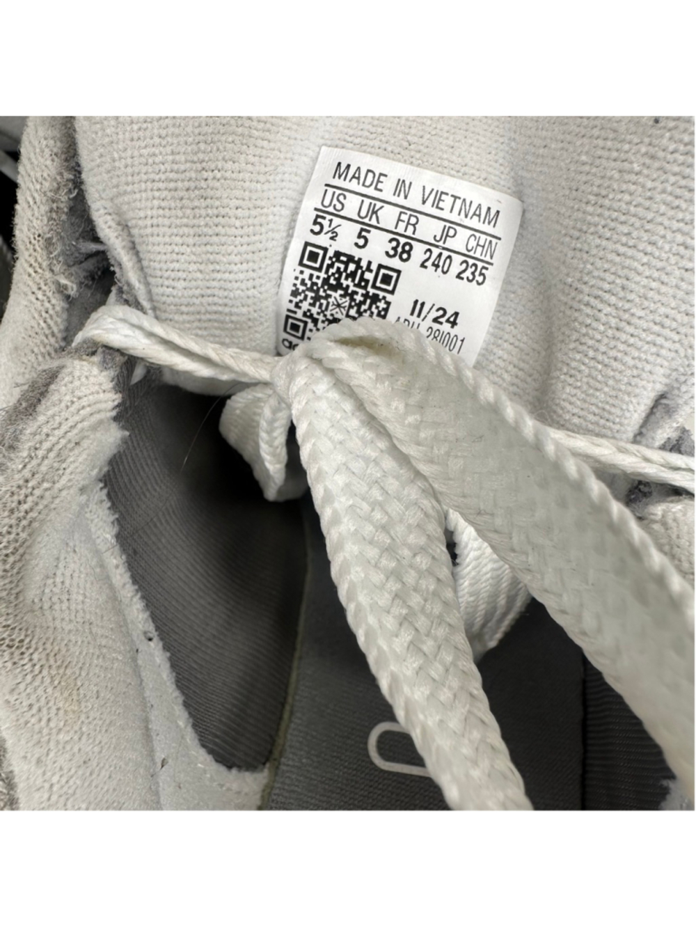 adidas Originals Campus 00s Grey White Gum Shoes Sneakers Men's 5.5 / Women's 6 - Picture 9 of 9